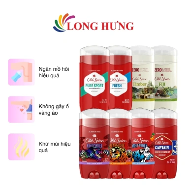 Sáp khử mùi Old Spice Deodorant 85g - Ngăn mùi, giảm mồ hôi, giá 149.000₫ 2 Sáp khử mùi Old Spice Deodorant 85g - Ngăn mùi, giảm mồ hôi, giá 149.000₫ 2