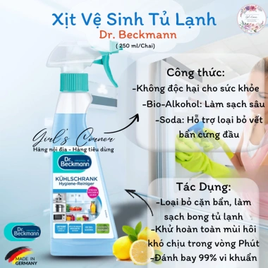 Sáp khử mùi tủ lạnh Denkmit hương chanh 40g - Khử mùi hôi, giữ tủ thơm sạch