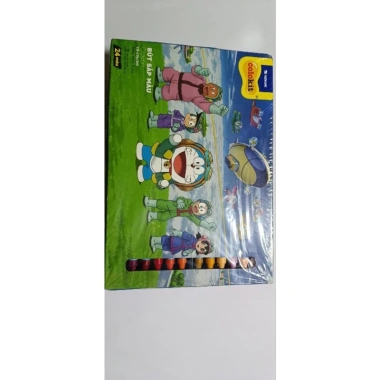 Sáp màu Đô rê mon Thiên Long 24 màu - Giá chỉ 38.500 VND, màu tươi dễ dùng sáng tạo 2 Sáp màu Đô rê mon Thiên Long 24 màu - Giá chỉ 38.500 VND, màu tươi dễ dùng sáng tạo 2