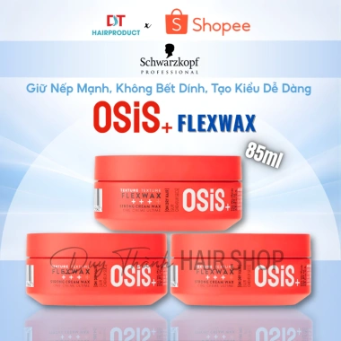 Sáp Tạo Kiểu OSIS+ Schwarzkopf Flexwax 85ml - Giữ Nếp Mạnh, Không Bết Dính, Giá 355k Sáp Tạo Kiểu OSIS+ Schwarzkopf Flexwax 85ml - Giữ Nếp Mạnh, Không Bết Dính, Giá 355k