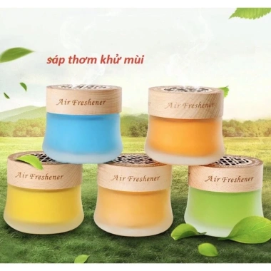 Sáp Thơm Ô Tô Cao Cấp 60g Hương Thơm Tự Nhiên, Khử Mùi, Chống Say Xe - 18.450₫