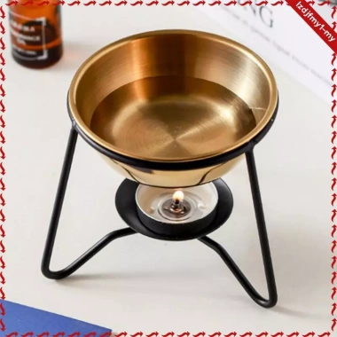 Sáp tinh dầu tan chảy 115ml thép không gỉ - Máy khuếch tán hương thơm, giá đỡ nến Tealight SPA, chỉ 156.200₫