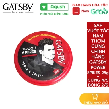 Sáp Vuốt Tóc Gatsby Wax 25g Thơm, Giữ Nếp Lâu, Không Bết, Nhật Bản Giá 110k 9 Sáp Vuốt Tóc Gatsby Wax 25g Thơm, Giữ Nếp Lâu, Không Bết, Nhật Bản Giá 110k 9