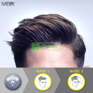 Sáp vuốt tóc nam Gatsby Pomade Retro Matte 75g giữ nếp lâu không bóng giá 169k 4 Sáp vuốt tóc nam Gatsby Pomade Retro Matte 75g giữ nếp lâu không bóng giá 169k 4