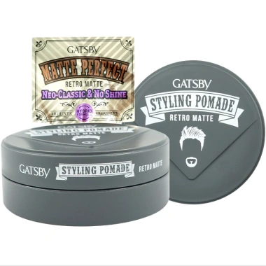 Sáp vuốt tóc nam Gatsby Pomade Retro Matte 75g giữ nếp lâu không bóng giá 169k 11 Sáp vuốt tóc nam Gatsby Pomade Retro Matte 75g giữ nếp lâu không bóng giá 169k 11