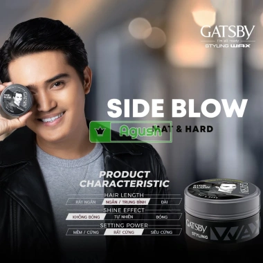 Sáp vuốt tóc nam nữ Gatsby Wax Mat 75g – Thơm, giữ nếp lâu, không bóng, Nhật Bản, giá 139k 2 Sáp vuốt tóc nam nữ Gatsby Wax Mat 75g – Thơm, giữ nếp lâu, không bóng, Nhật Bản, giá 139k 2