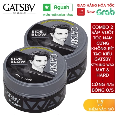 Sáp vuốt tóc nam nữ Gatsby Wax Mat 75g – Thơm, giữ nếp lâu, không bóng, Nhật Bản, giá 139k 11 Sáp vuốt tóc nam nữ Gatsby Wax Mat 75g – Thơm, giữ nếp lâu, không bóng, Nhật Bản, giá 139k 11