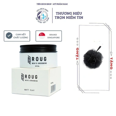 Sáp Vuốt Tóc Roug Matt Clay 90gr Giữ Kiểu Bền Không Nhờn Giá Ưu Đãi 188k 4