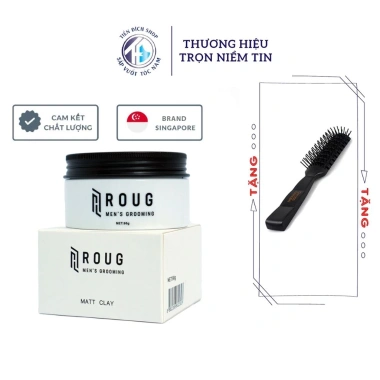 Sáp Vuốt Tóc Roug Matt Clay 90gr Giữ Kiểu Bền Không Nhờn Giá Ưu Đãi 188k 5