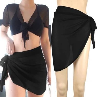 Sarong bikini hai mặt gợi cảm nữ, váy quấn thời trang, đi biển 132.580₫ 7