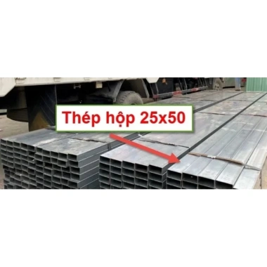 Sắt hộp mạ kẽm 1Ly2 - Độ bền cao, chống gỉ, giá ưu đãi 50.000 VND (giá gốc 65.000 VND)