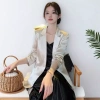 Satin Blazer Hàn Quốc Đen Trắng - Thiết Kế Thoải Mái Sang Trọng, Giá 344.090 VND