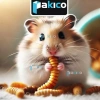 Sâu canxi sấy khô giàu đạm - Thức ăn cho gà, cá, chim, chuột hamster, 59.900đ 2