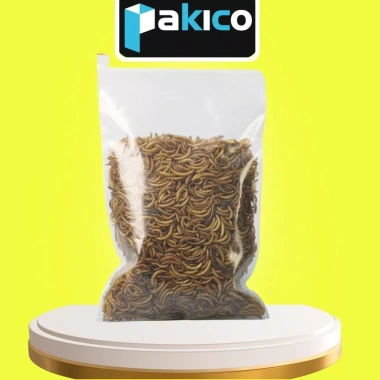 Sâu canxi sấy khô giàu đạm - Thức ăn cho gà, cá, chim, chuột hamster, 59.900đ 10