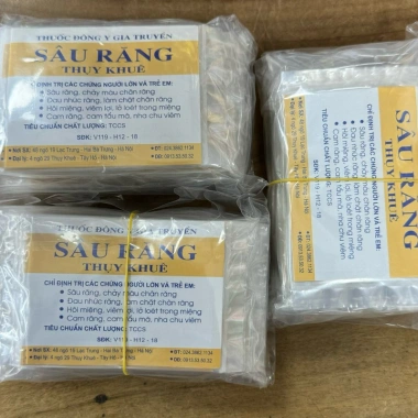 Sâu Răng Thụy Khuê 10 Gói - Giảm Đau, Ngừa Viêm Nha, Chống Chu Hôi, Giá 90.000 VNĐ 8 Sâu Răng Thụy Khuê 10 Gói - Giảm Đau, Ngừa Viêm Nha, Chống Chu Hôi, Giá 90.000 VNĐ 8
