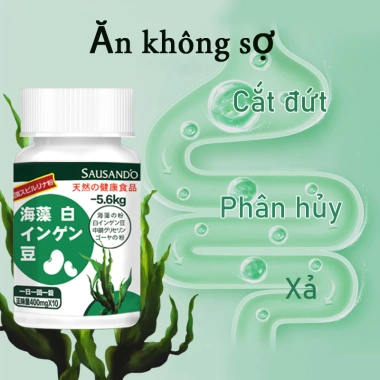 Saudando Nhật Bản - Hạn chế hấp thu chất béo, giảm mỡ, hỗ trợ trao đổi chất - 119.000 VND 4 Saudando Nhật Bản - Hạn chế hấp thu chất béo, giảm mỡ, hỗ trợ trao đổi chất - 119.000 VND 4