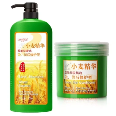 SAVOL Tinh chất lúa mì 500ml - Dưỡng tóc, Nhuộm, Sửa xoăn khô, Dầu gội mềm, Giá 211.946 VNĐ 13
