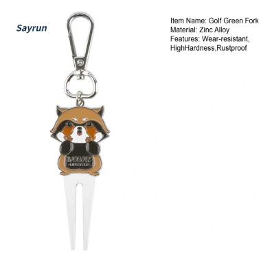 Sayrun Golf Pitch Mark Fork Họa Tiết Hoạt Hình Đa Chức Năng Móc Khóa Rãnh Cleaner Phụ Kiện Gôn 155.362₫