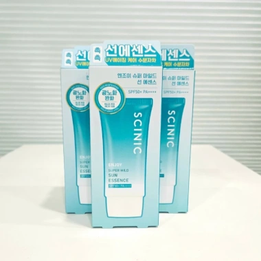 SCINIC Sun Essence SPF50 PA++++ 50ml Dưỡng ẩm Nhẹ Nhàng Không Hộp Giá Giảm 222k 9