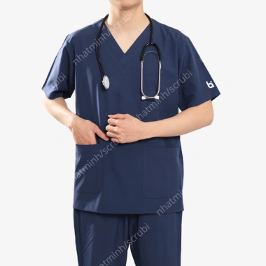 Scrubs đồng phục spa vải co giãn, thích hợp thẩm mỹ viện, phòng khám, điều dưỡng, dược sĩ - Giá 130,200₫