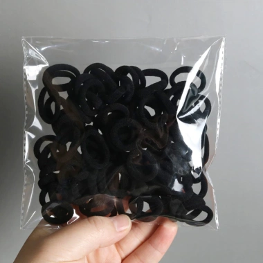 Scrunchies co giãn cho bé gái & sinh viên - 100 chiếc phụ kiện tóc, chỉ 37.692₫ 4