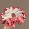 Scrunchies Cột Tóc Nơ Caro Vintage Hàn Quốc - Xinh Nhẹ, Dễ Phối, Giá chỉ 39.000đ