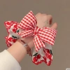 Scrunchies Cột Tóc Nơ Caro Vintage Hàn Quốc - Xinh Nhẹ, Dễ Phối, Giá chỉ 39.000đ 2