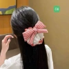 Scrunchies Cột Tóc Nơ Caro Vintage Hàn Quốc - Xinh Nhẹ, Dễ Phối, Giá chỉ 39.000đ 3