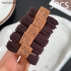Scrunchies Đàn Hồi Cao Su 5 Chiếc Dây Buộc Tóc Đuôi Ngựa Phụ Kiện Nữ Bé Thời Trang 13