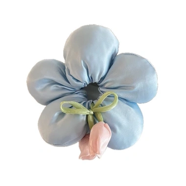 Scrunchy buộc tóc nữ xanh tươi mát mùa hè thiết kế mới 2.025 họa tiết dây bóng và hoa