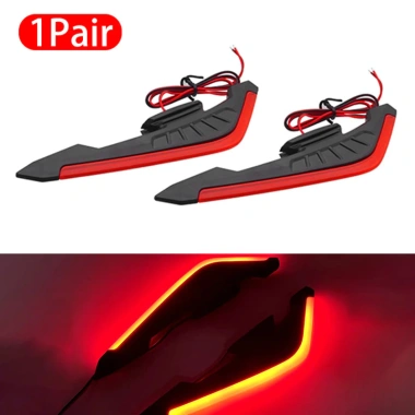 SEAMETAL Cánh Gió Xe Máy 2 Chiếc Đèn LED Đa Năng Trang Trí Phía Trước Giá 171.699₫