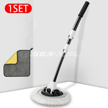 SEAMETAL Cây Lau Xe Hơi ướt & khô thấm hút tốt, tay cầm cong, chỉ 104.060₫