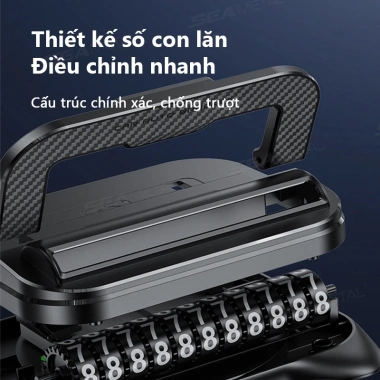 SEAMETAL Giá đỡ điện thoại ô tô đa năng xoay 360, kèm biển số - 59.900đ