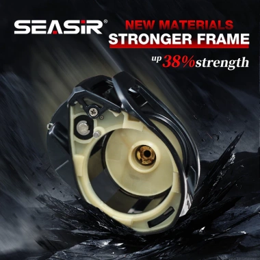 Seasir Máy Câu Cá Thủy Ngân 5+1BB 7.2 8kg 10-Lel 8 Nút Nhấn n52 - 572.000 VND