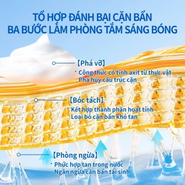 Seaways Nước tẩy rửa nhà tắm dạng xịt bọt 500ml - Giặt sàn kính, bồn cầu, Giá ưu đãi 120.000