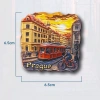 Séc Praha Dusk Tủ Lạnh Retro Ba Chiều Nổi Nam Châm - Quà Du Lịch Trang Trí Nhà Cửa 140.800₫ 8