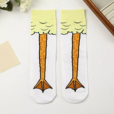 SEINTY 5 Đôi Tất Chân Gà Mỏng Thoáng Khí Họa Tiết Hoạt Hình Ngộ Nghĩnh - Quà Tặng 92.664 VND 6