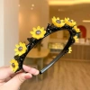 SEIZ6O Băng Đồ Double Bangs Vòng Tóc Sóng Công Chúa Hàn Quốc Dễ Thương Trẻ Em Kawaii Hoa Đầy Màu 51.840₫ 10