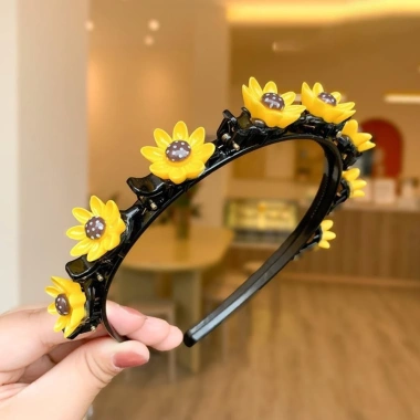 SEIZ6O Băng Đồ Double Bangs Vòng Tóc Sóng Công Chúa Hàn Quốc Dễ Thương Trẻ Em Kawaii Hoa Đầy Màu 51.840₫ 10