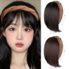 SEIZ6O Băng Đô Tóc Giả Vòng Tóc Hàn Quốc, Bob Ngắn Thẳng Tự Nhiên - Giá 115.560₫ 9