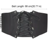 SEIZ6O Da PU Corset Cay Màu Trơn - Eo Rộng, Cummerbunds Giãn, Giảm Béo 146.300₫ 3
