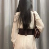 SEIZ6O Da PU Corset Cay Màu Trơn - Eo Rộng, Cummerbunds Giãn, Giảm Béo 146.300₫ 5