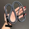 SEIZ6O Dây buộc điện thoại xoay khóa kim loại Đeo chéo treo cổ thời trang Nam Nữ 10