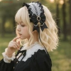 SEIZ6O Gothic Ren Băng Đô - Ruy Băng Đô Quấn Tóc Nơ Ngọt Ngào JK Kawaii, Phụ Kiện Cosplay Mũ Đội Đầu - Giá 135.000₫