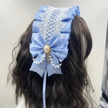 SEIZ6O Gothic Ren Băng Đô - Ruy Băng Đô Quấn Tóc Nơ Ngọt Ngào JK Kawaii, Phụ Kiện Cosplay Mũ Đội Đầu - Giá 135.000₫ 10 SEIZ6O Gothic Ren Băng Đô - Ruy Băng Đô Quấn Tóc Nơ Ngọt Ngào JK Kawaii, Phụ Kiện Cosplay Mũ Đội Đầu - Giá 135.000₫ 10