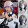 SEIZ6O Tóc Giả Tím Đen Ombre Y2K - Jellyfish Có Nổ, Băng Đô Thoáng Khí, Cosplay 414k 3