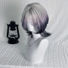 SEIZ6O Tóc Giả Tím Đen Ombre Y2K - Jellyfish Có Nổ, Băng Đô Thoáng Khí, Cosplay 414k 8