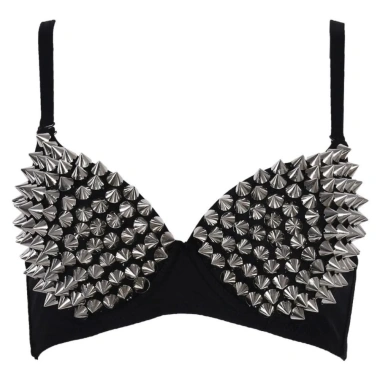 SEIZ6O Y2k Rivet Bra Deep-V Đẩy Lên Chống Sốc, Đồ Lót Thoải Mái Punk, Quần Lót Chống Xệ Nữ - Giá 237.600 VND 10
