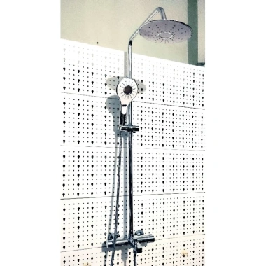 Sen tắm đồng mạ crom cao cấp, nhiệt độ điều chỉnh, 3 chế độ xả nước - Giá chỉ 3.42 triệu 3