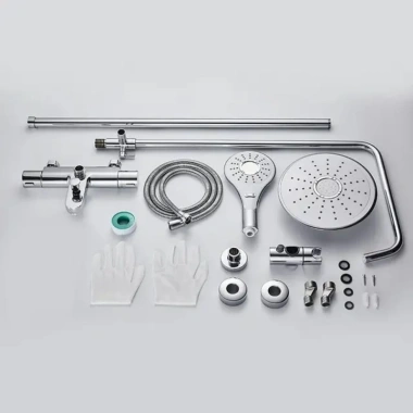 Sen tắm đồng mạ crom cao cấp, nhiệt độ điều chỉnh, 3 chế độ xả nước - Giá chỉ 3.42 triệu 4